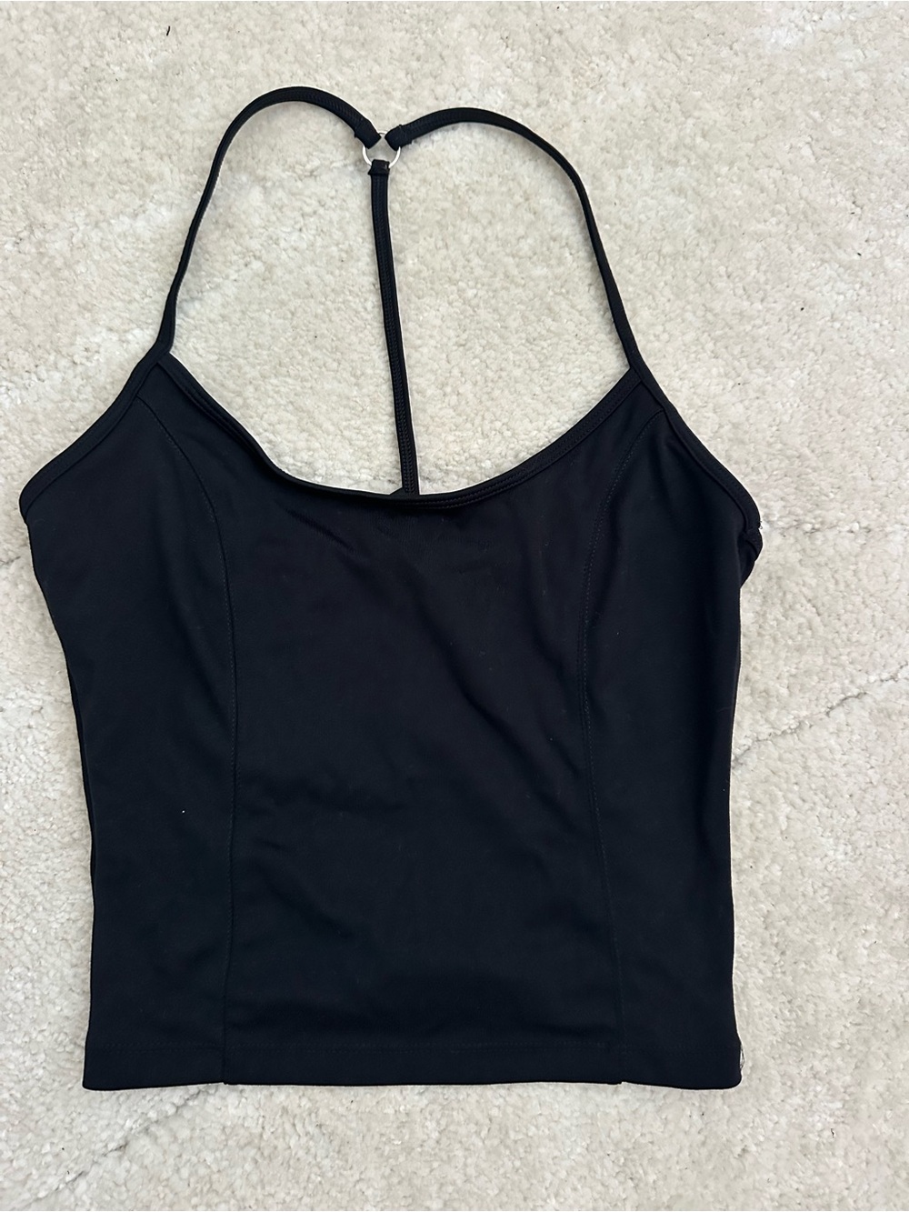 Victoria's Secret Black T-Back Camisole